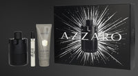 AZZARO THE MOST WANTED 3 PIECE SET MENS EDP INTENSE 1X100ML (3.4FL OZ) 1X10mL (0.33FL OZ) AND SHAMPOO