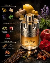 AZZARO WANTED EDT MENS 100mL (3.4FL OZ)