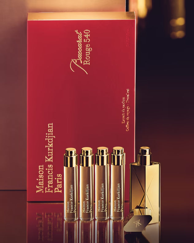 BACCARAT ROUGE 540 EXTRAIT DE PARFUM BY MFK EDP WOMENS 5X11mL TRAVEL SET