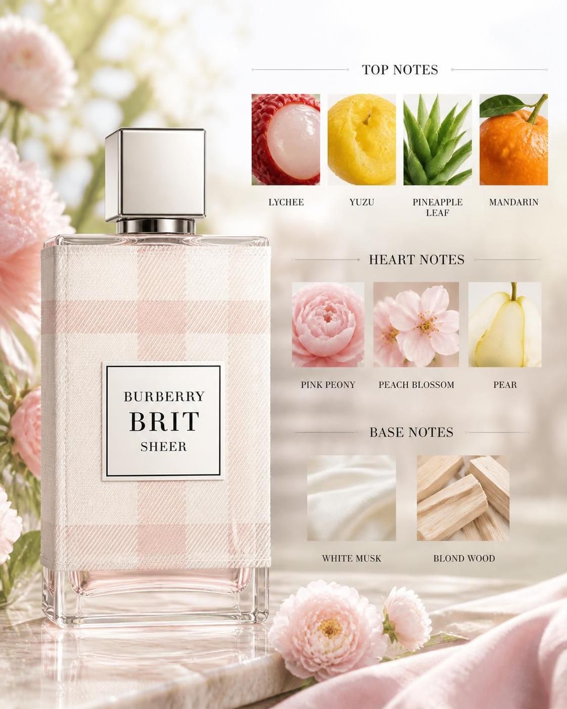 Burberry BRIT Sheer EDT WOMENS 100mL (3.4FL OZ)