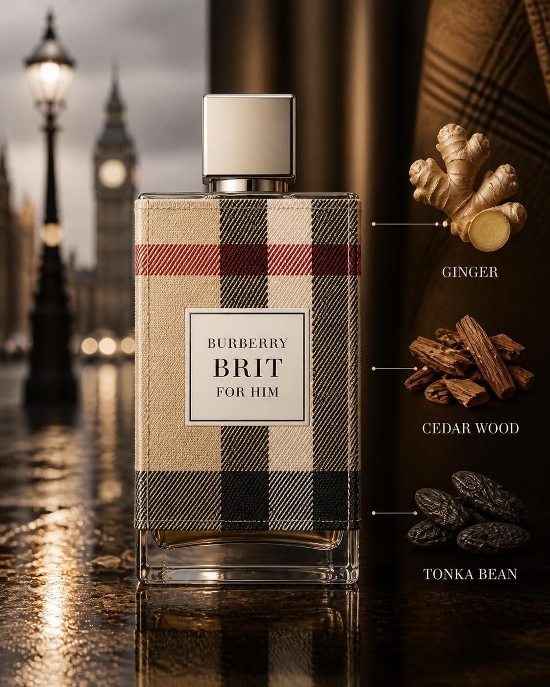 Burberry BRIT for Him EDT 100mL (3.38FL OZ)