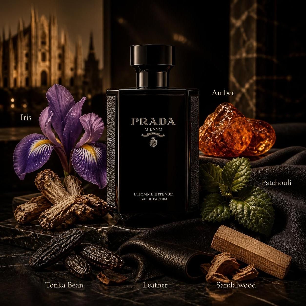 PRADA L'HOMME INTENSE EDP MENS 100mL (3.4FL OZ)
