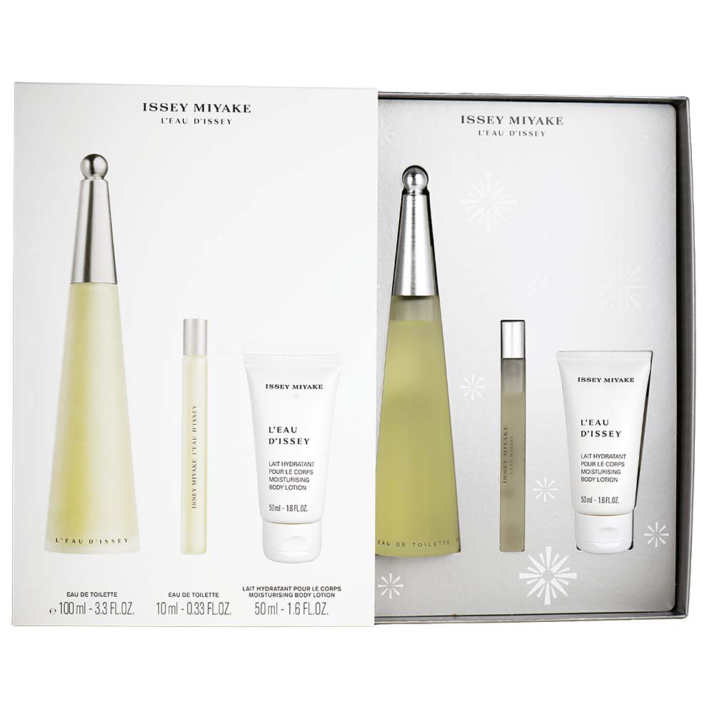 L`EAU D`ISSEY BY ISSEY MIYAKE LADIES GIFT SET