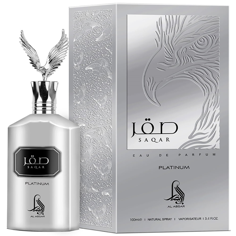 JOD Saqar Platinum UNISEX EDP 100ml (3.38FL OZ)