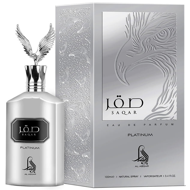 JOD Saqar Platinum UNISEX EDP 100ml (3.38FL OZ)
