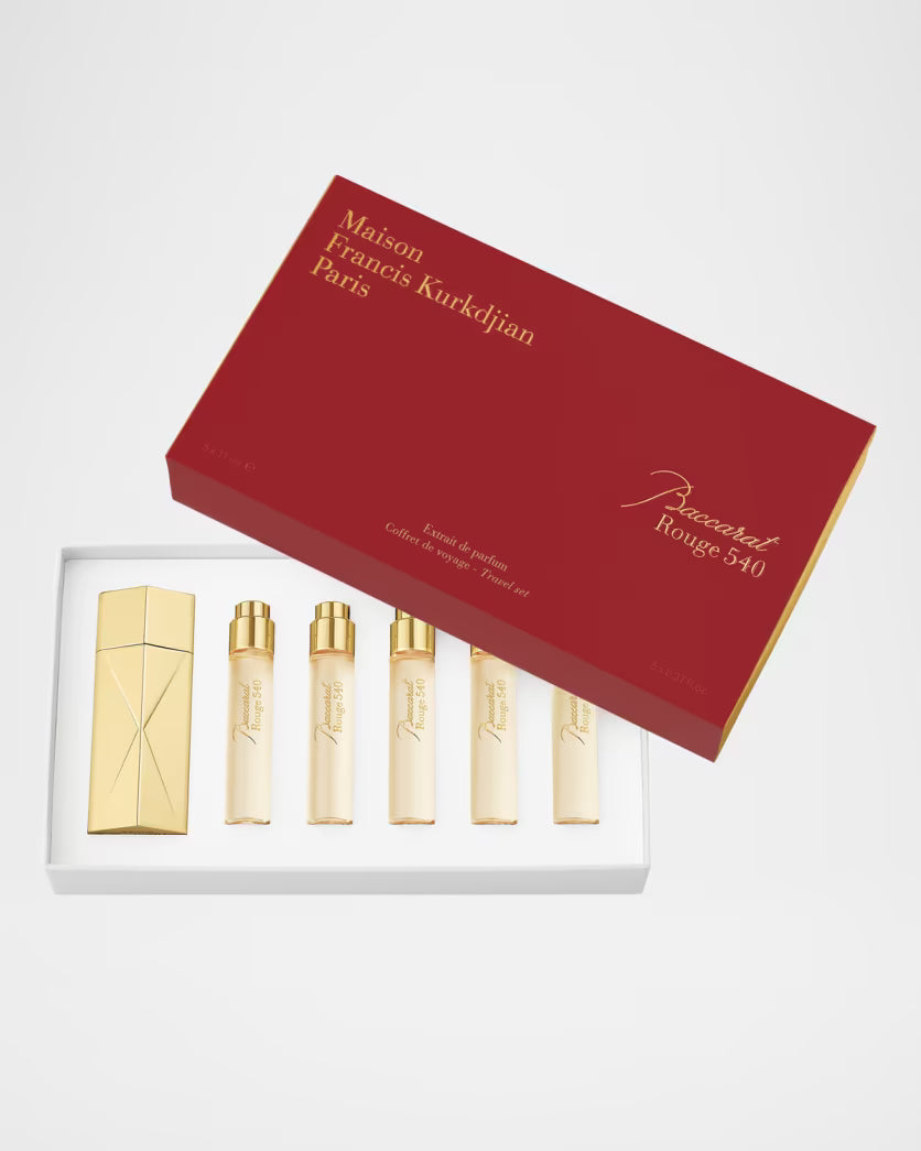 BACCARAT ROUGE 540 EXTRAIT DE PARFUM BY MFK EDP WOMENS 5X11mL TRAVEL SET