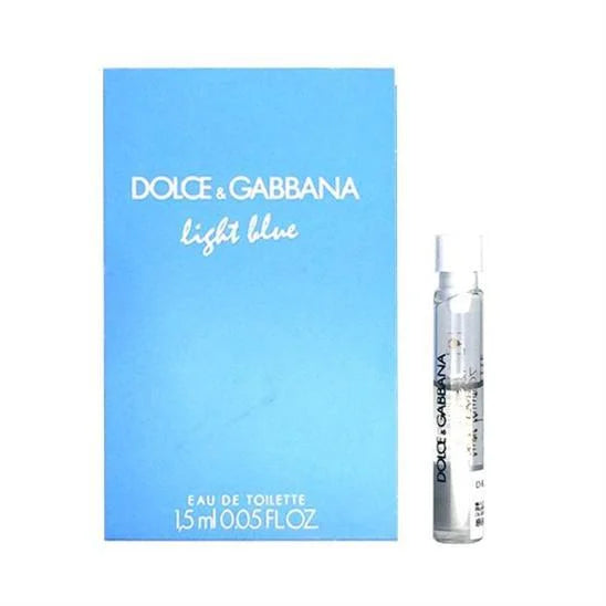 Dolce & Gabbana LIGHT BLUE EDT WOMENS 1.5mL (0.05FL OZ) SAMPLE