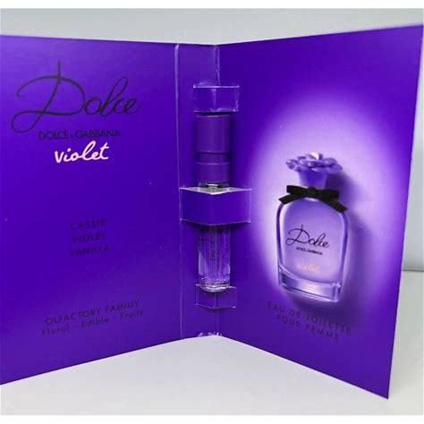 Dolce & Gabbana Violet EDT WOMENS 1.5mL (0.05FL OZ) SAMPLE