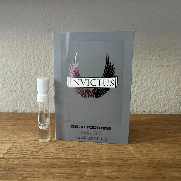 INVICTUS by PACO RABANNE MENS EDT 1.5mL (0.05FL OZ) SAMPLE