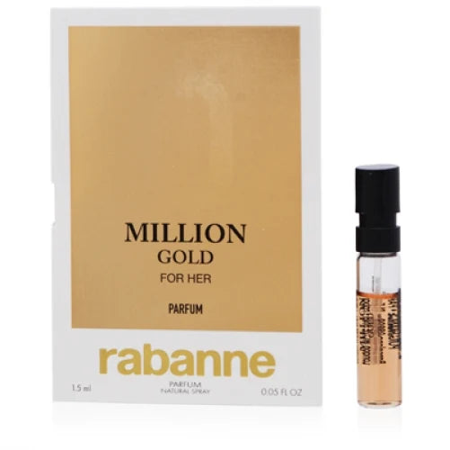 MILLION GOLD by PACO RABANNE EDP WOMENS 1.5mL (0.05FL OZ) SAMPLE