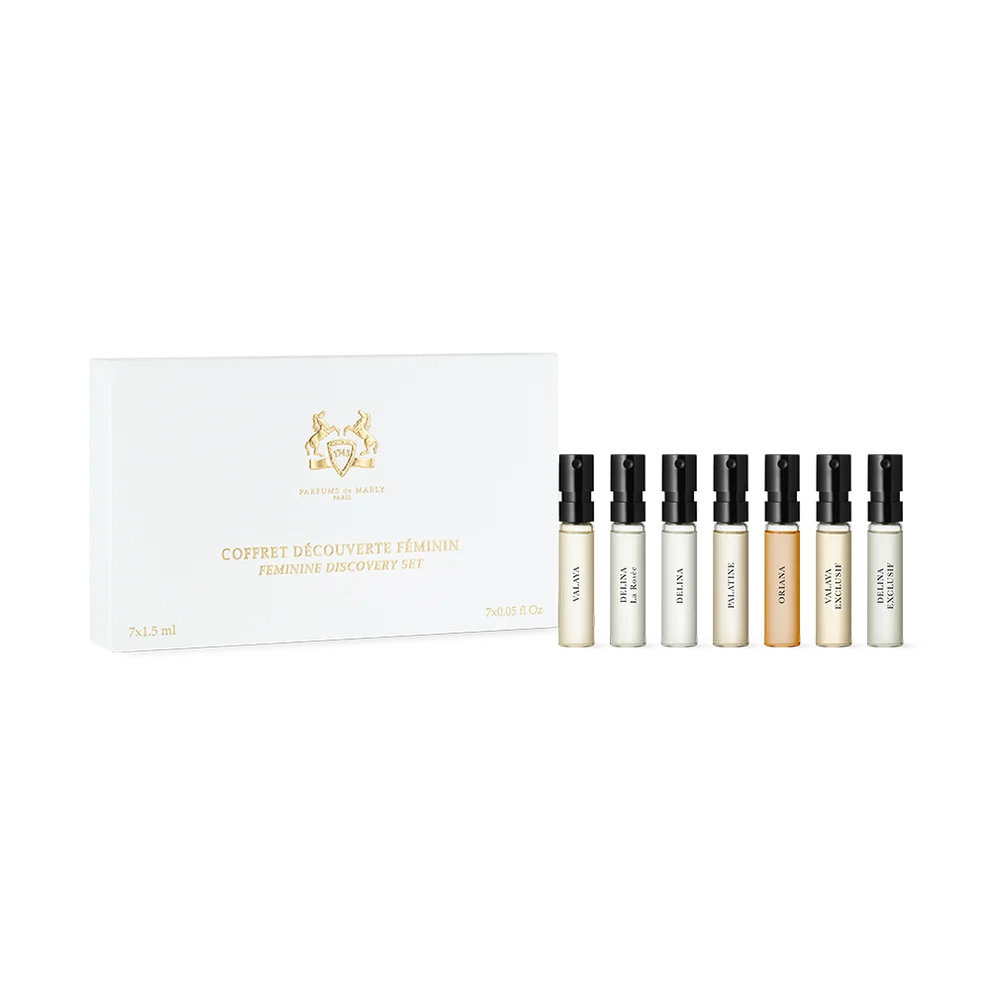 PERFUMES DE MARLY FEMININE DISCOVERY SET EDP 7X1.5mL VIALS