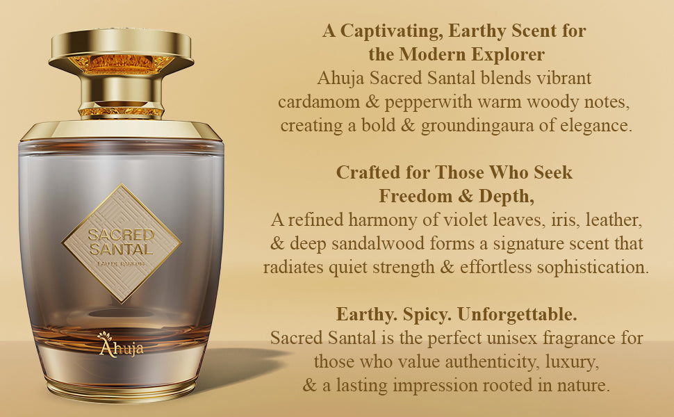Sacred Santal by Ahuja EDP UNISEX 100mL (3.4FL OZ)